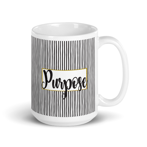 SaySo Gifts and Apparel Purpose Coffee Mug, Christian Coffee Mugs, Inspirational Coffee Mugs