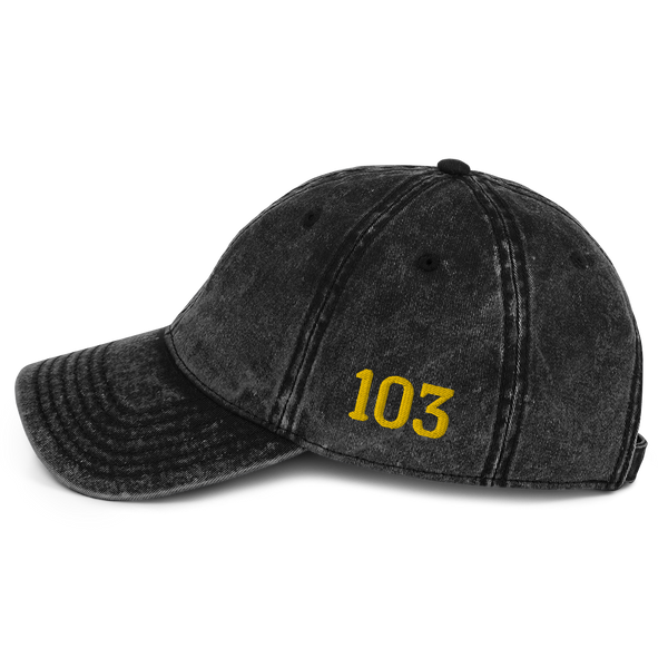 103 Vintage Cotton Twill Cap