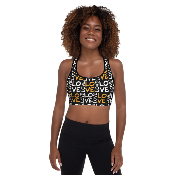 SaySo Gifts and Apparel LOVE Sports Bra, Christian Dancers Hip Hop, Christian Streetwear Brand