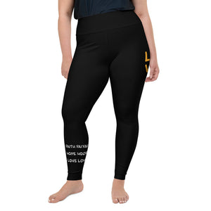 SaySo Gifts and Apparel LOVE Leggings, Christian Dancers Hip Hop, Christian Streetwear Brand