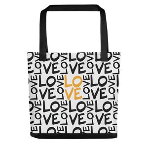 SaySo Gifts and Apparel LOVE Tote Bag, Christian Tote Bag, Inspirational Tote Bag